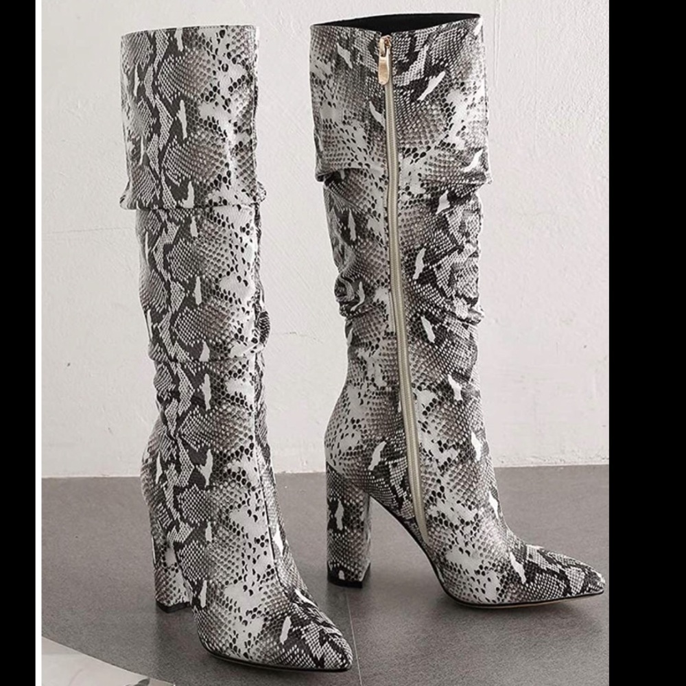 Sold!! **** Snakeskin Boots